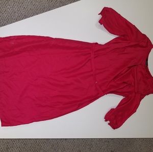 Red dress